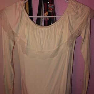 Hollister off the shoulder long sleeve